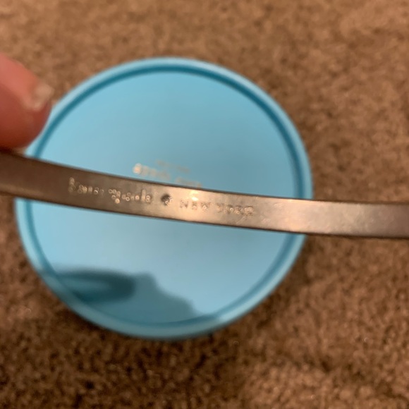 Kate Spade Silver Lining Minimalist Bangle Bracelet - Picture 3 of 5